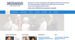 Desktop Screenshot of monahanlawpractice.com